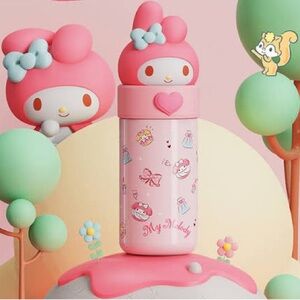 Melody Stainless Steel Insulated Water Bottle 350ml - Pink